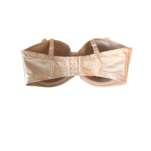 Wacoal Red Carpet Convertible Bra Size 40G Nude Strapless Padded Modest Coverage - Picture 5 of 9